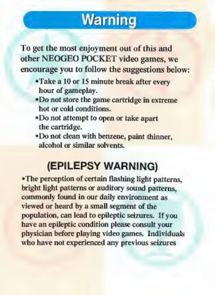 Magical Drop Manual page 2 full