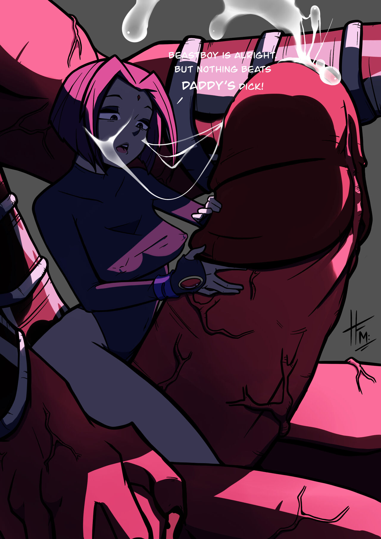 Raven and Daddy page 4 full