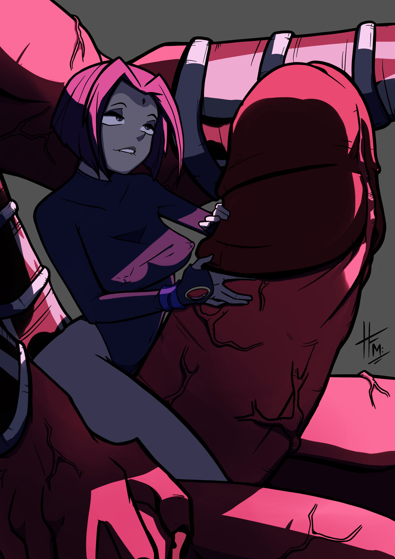 Raven and Daddy page 7 full