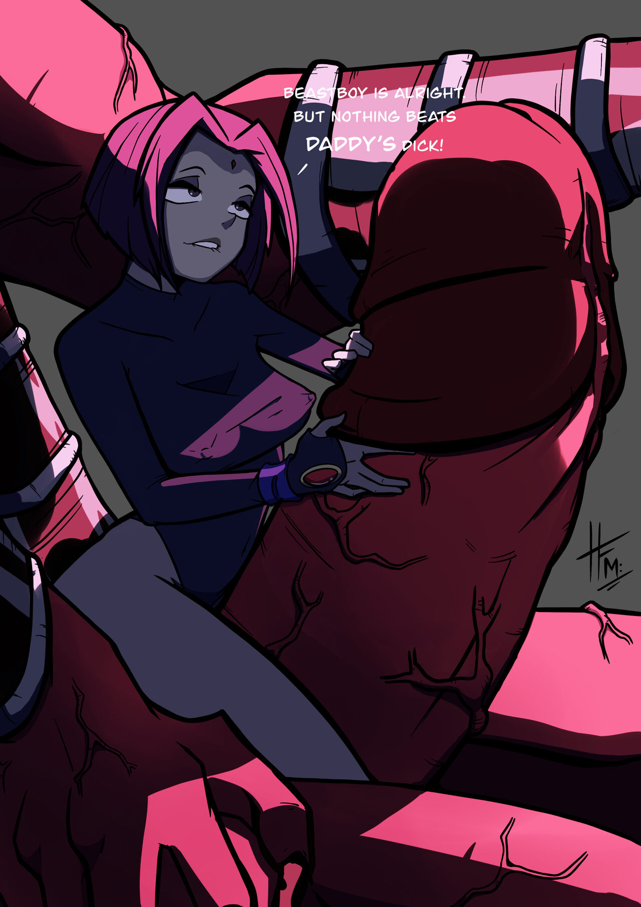 Raven and Daddy page 8 full
