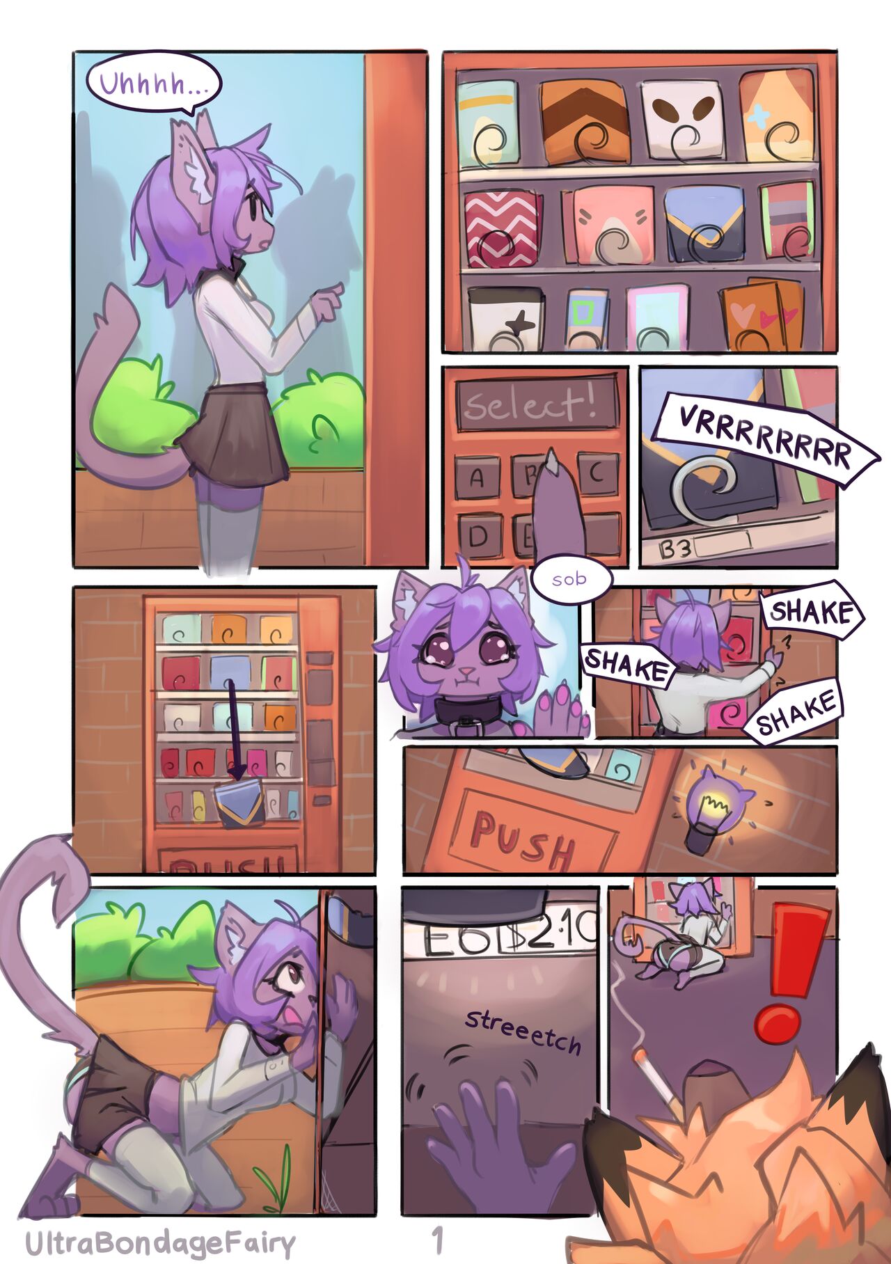 That time I was pinned against a vending machine by a large wolf page 2 full