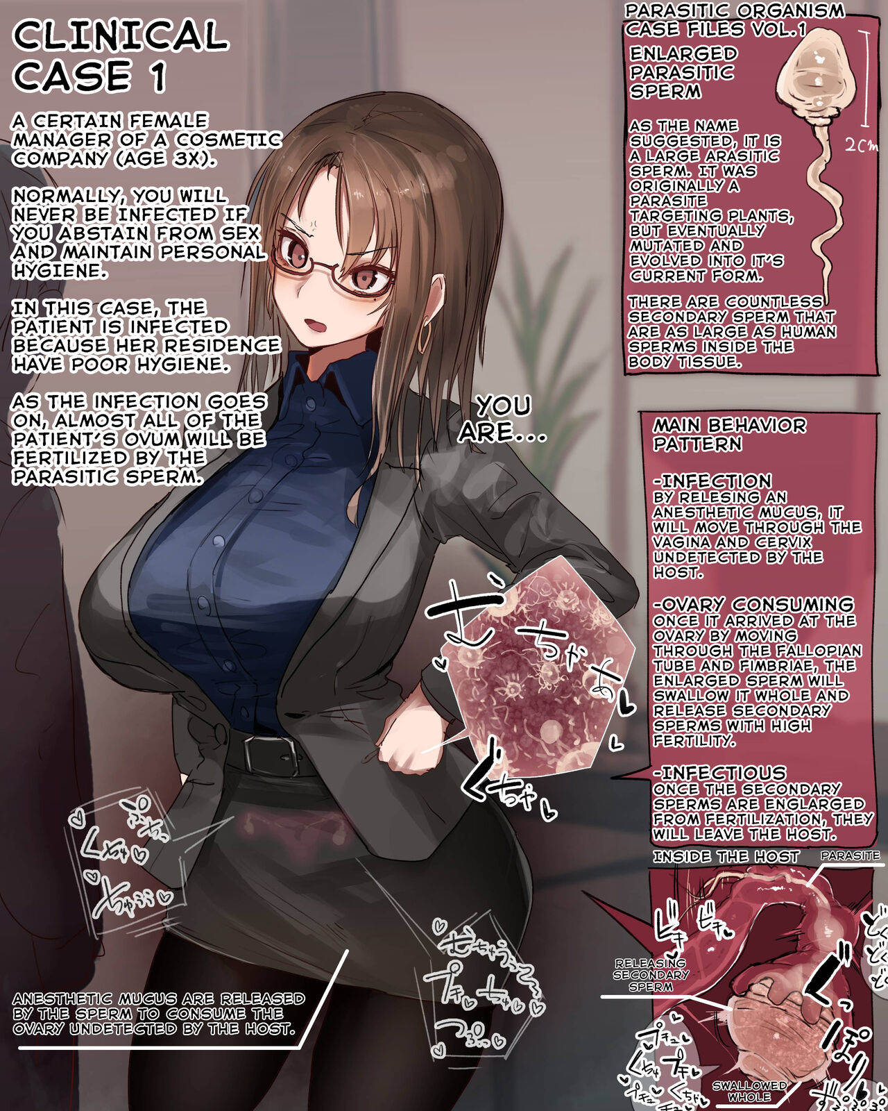 Parasite Case Files Vol.1 page 1 full