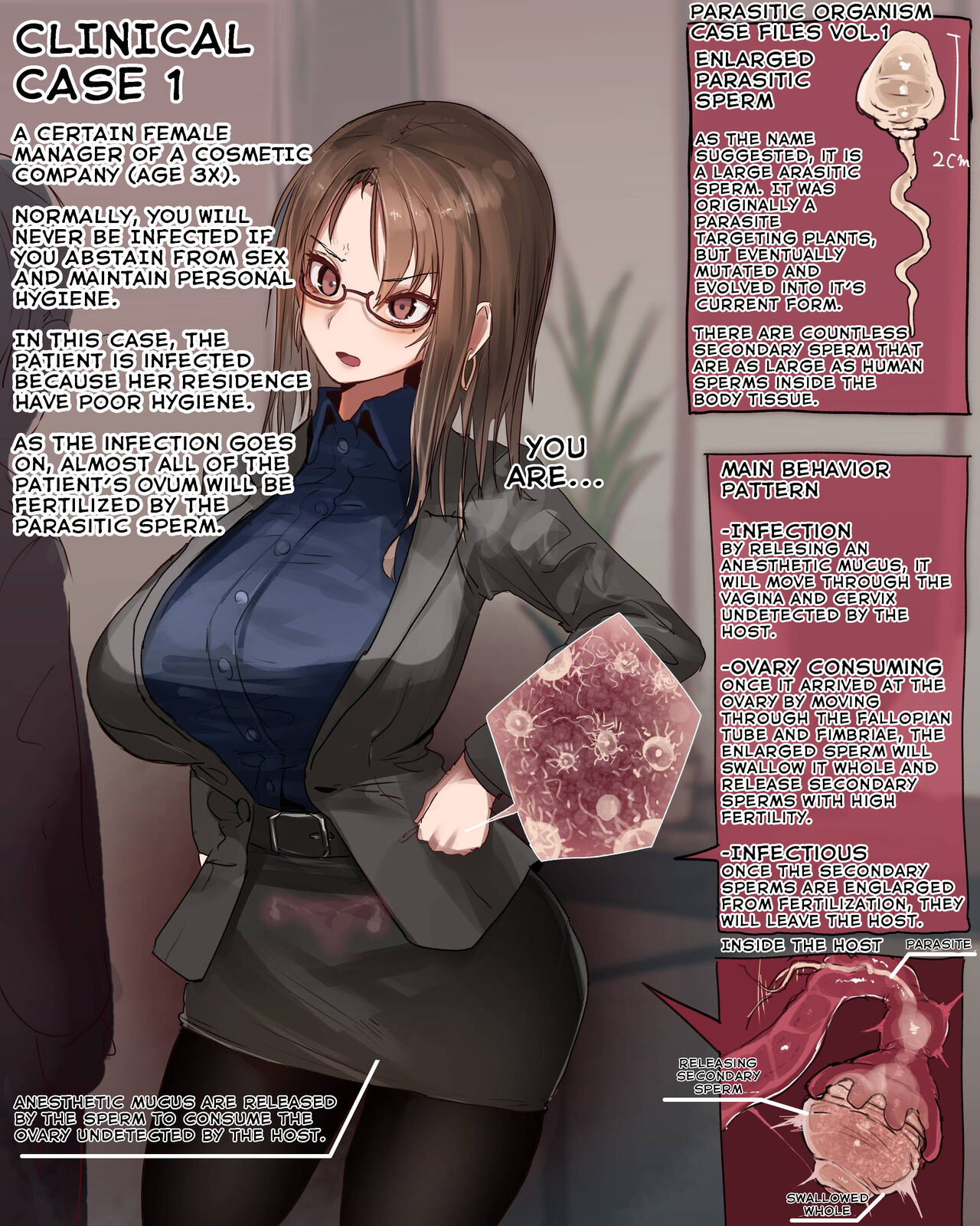 Parasite Case Files Vol.1 page 2 full