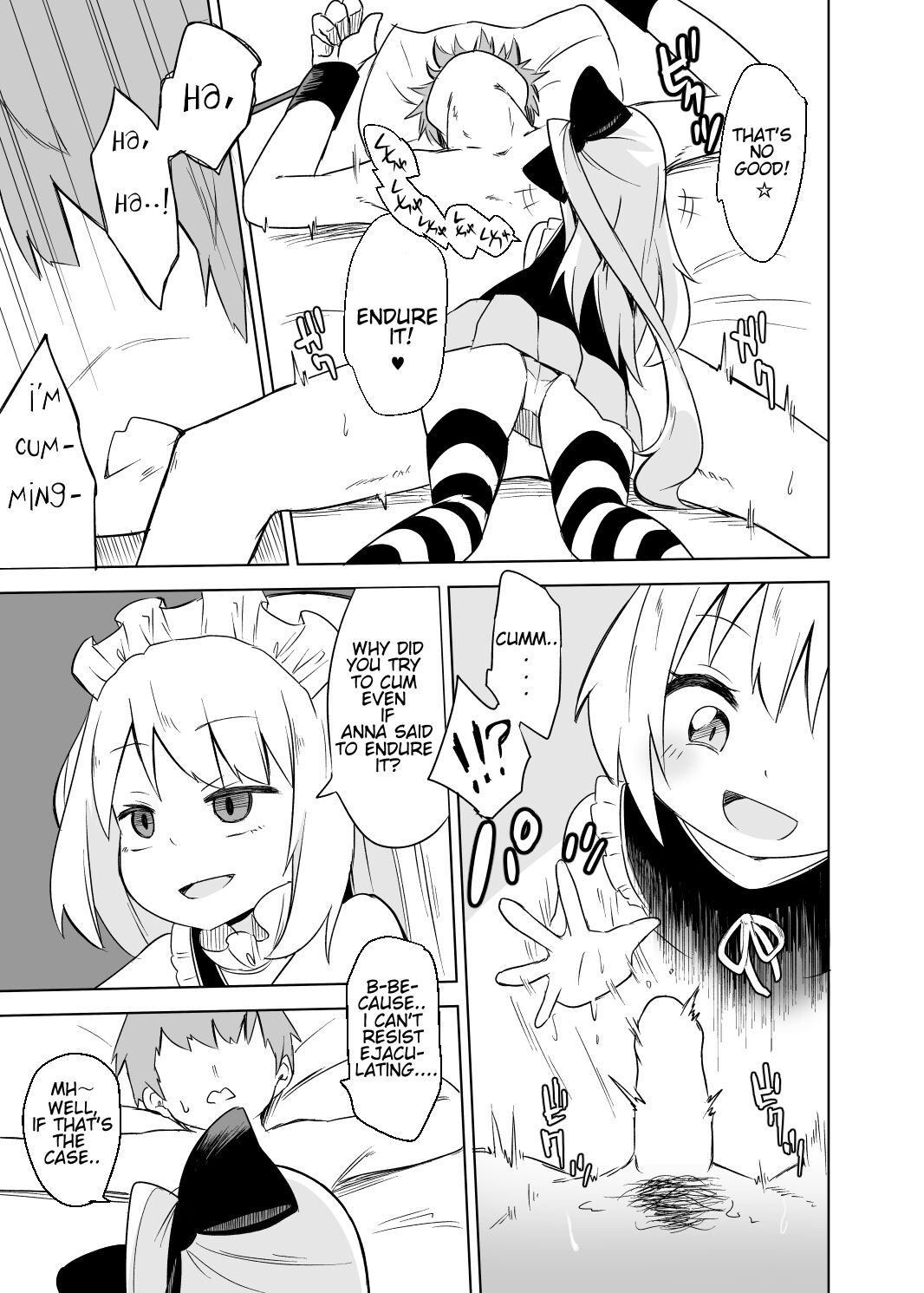 Anna-chan no Oshioki Tekoki Asobi | Anna-chan's Punishment Handjob Game page 5 full