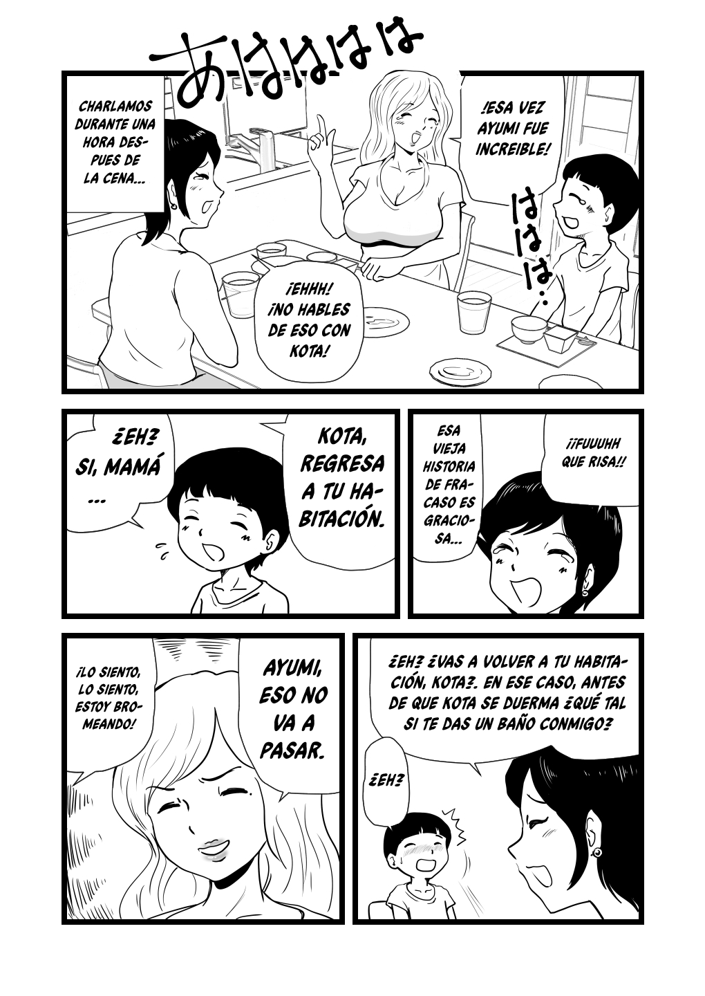LA HISTORIA DE UN HIJO QUE ES EXPLOTADO SEXUALMENTE POR SU MADRE Y AYUMI page 7 full