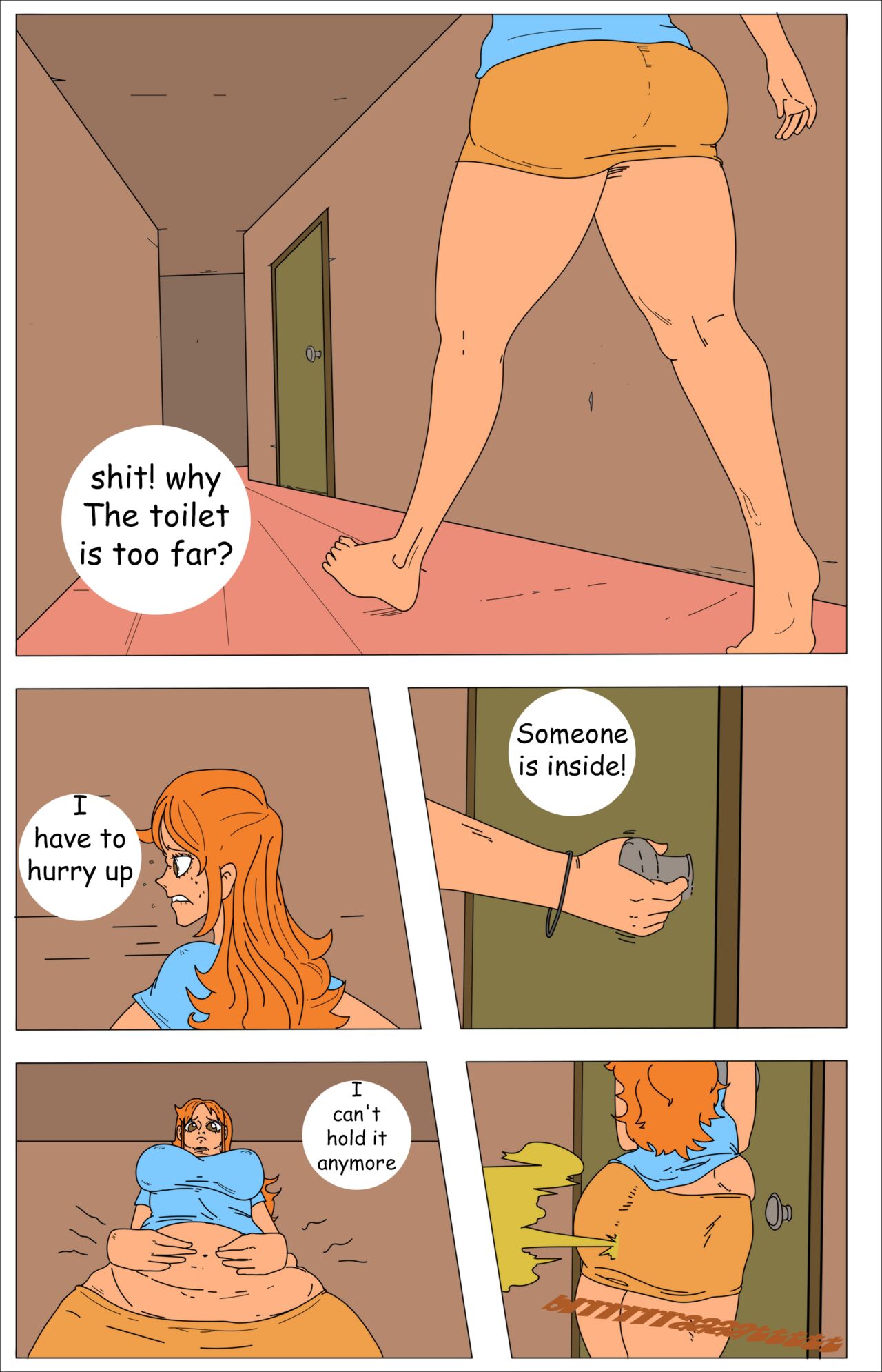 Nami needs the toilet page 1 full