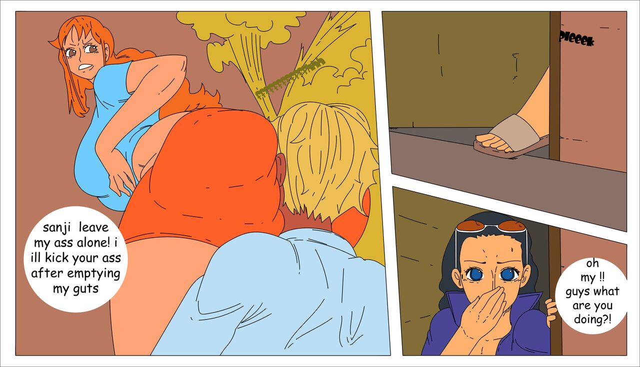 Nami needs the toilet page 5 full