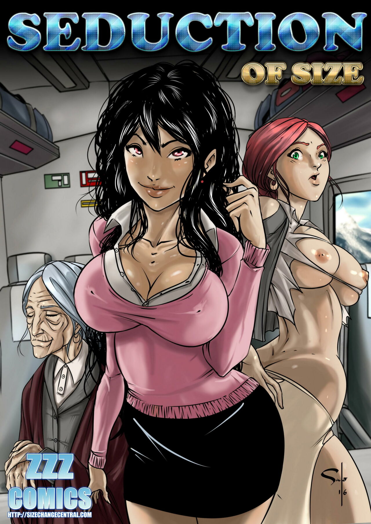 ZZZ Comics - Seduction of Size page 1 full
