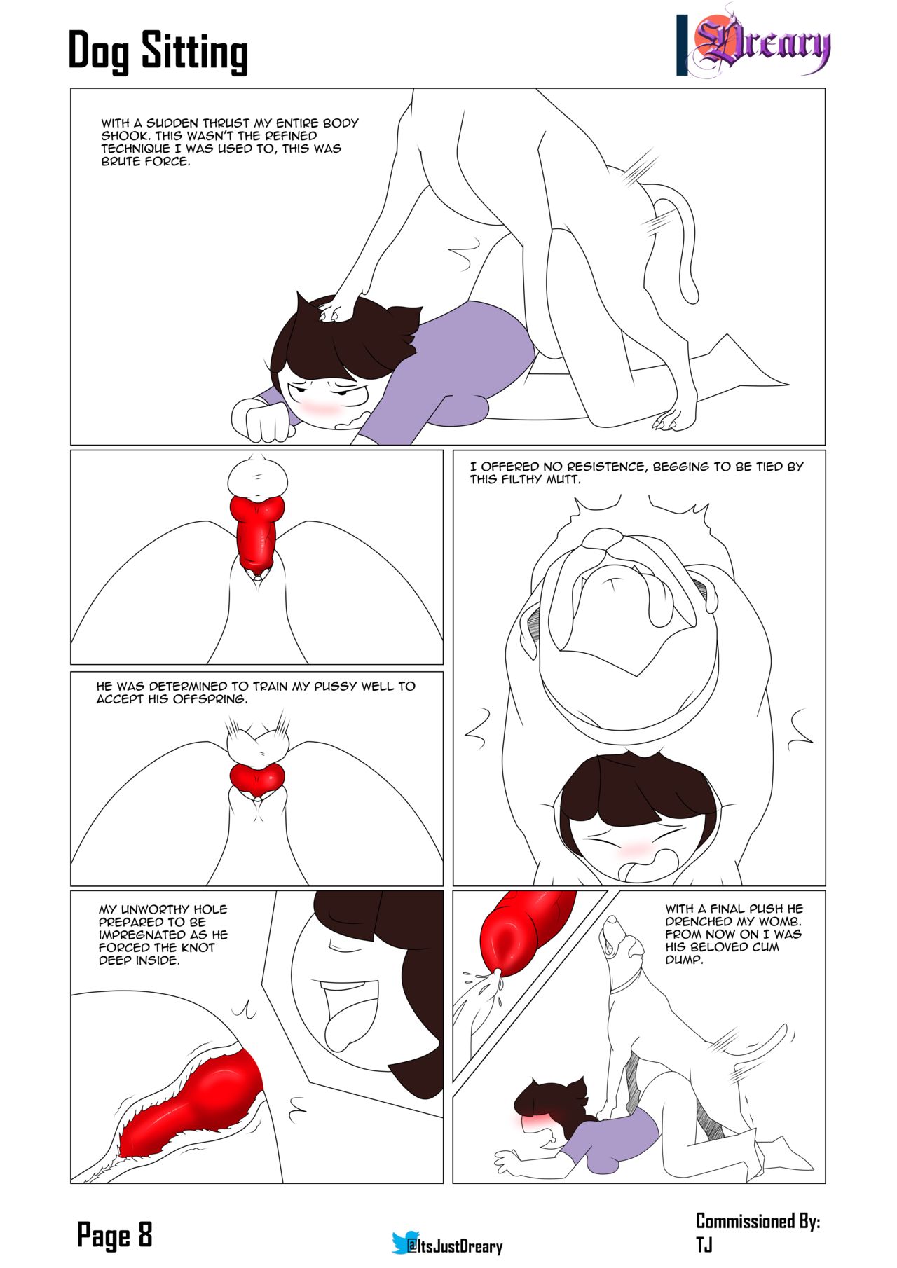 Jaiden Animations Dog Days 2 page 8 full