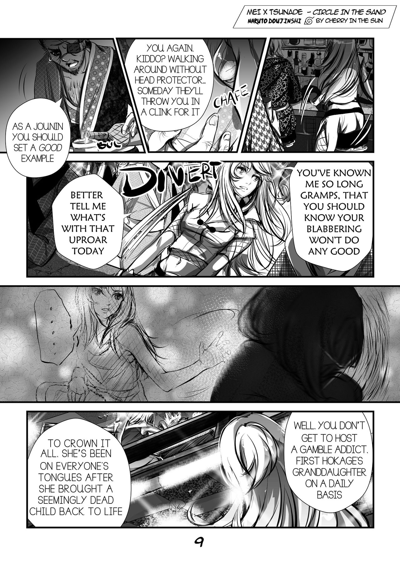 Mei x Tsunade-Circle in the Sand page 10 full
