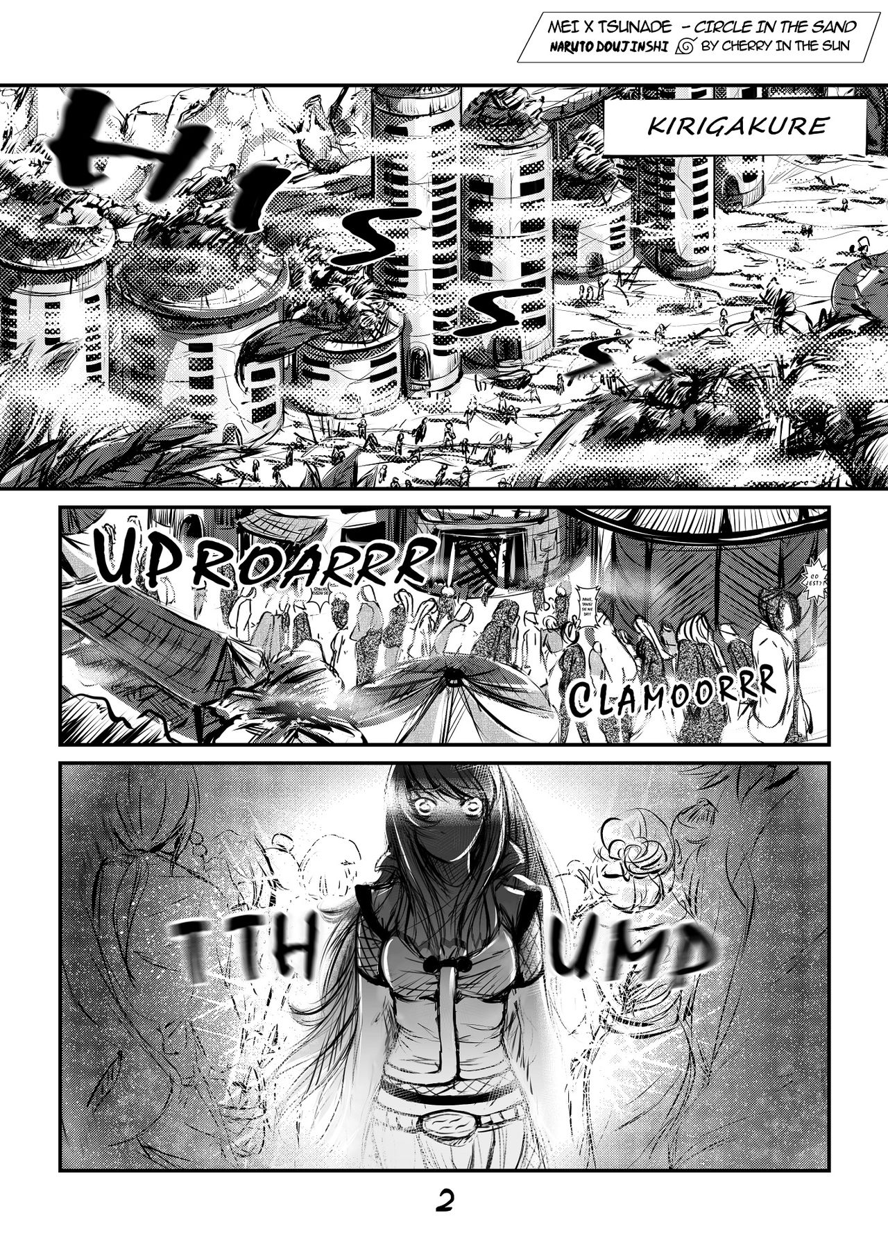 Mei x Tsunade-Circle in the Sand page 3 full