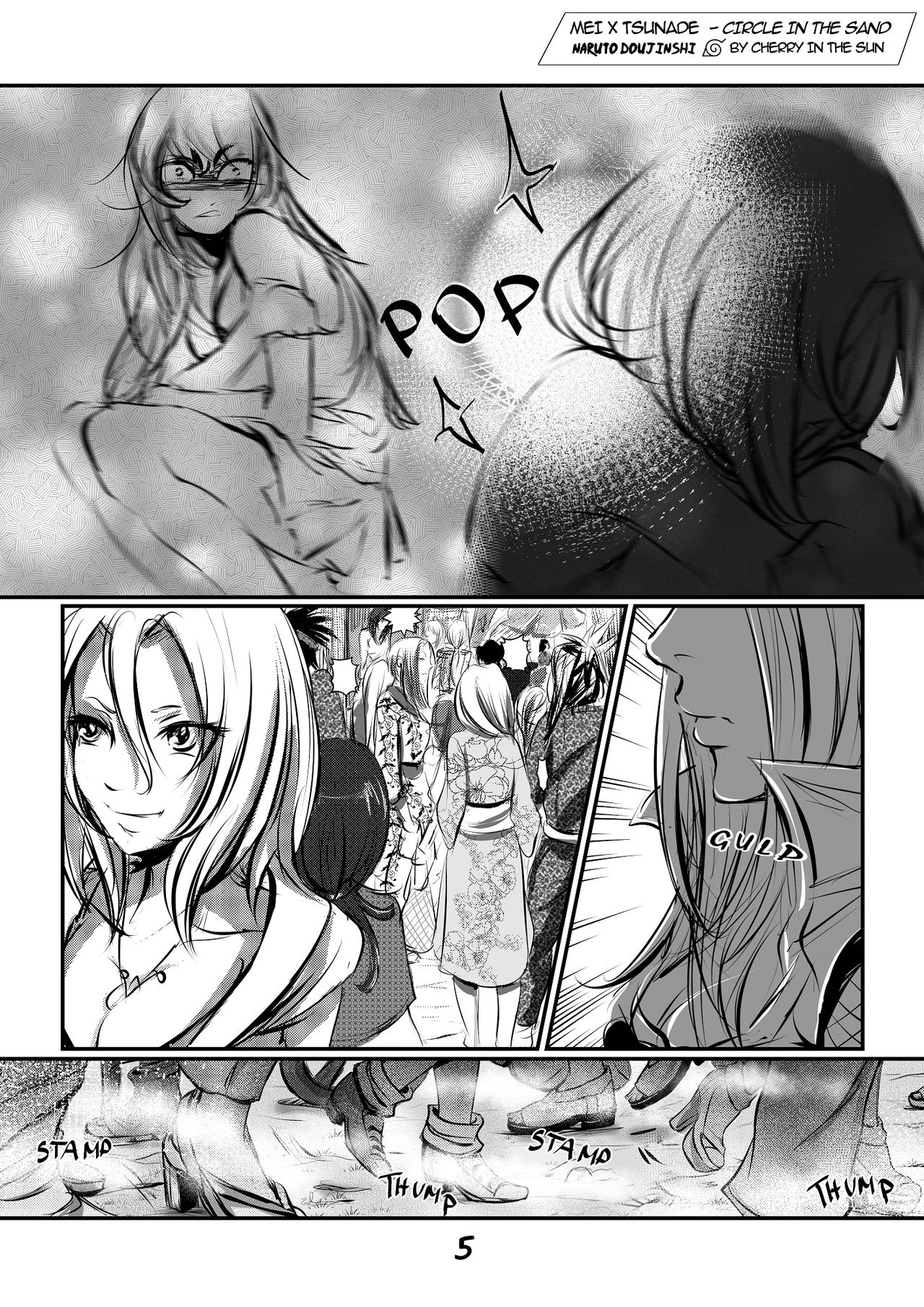 Mei x Tsunade-Circle in the Sand page 6 full