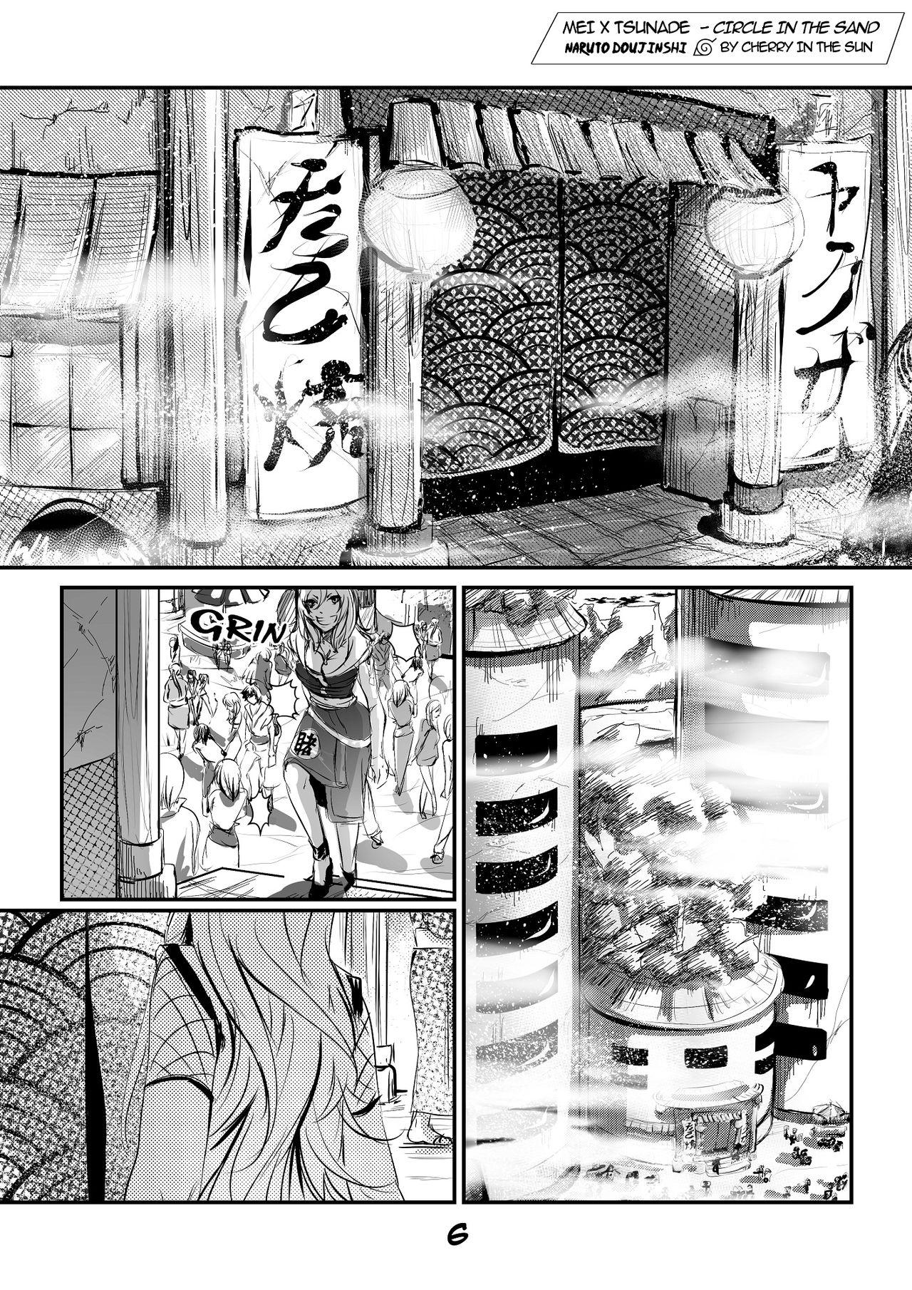 Mei x Tsunade-Circle in the Sand page 7 full