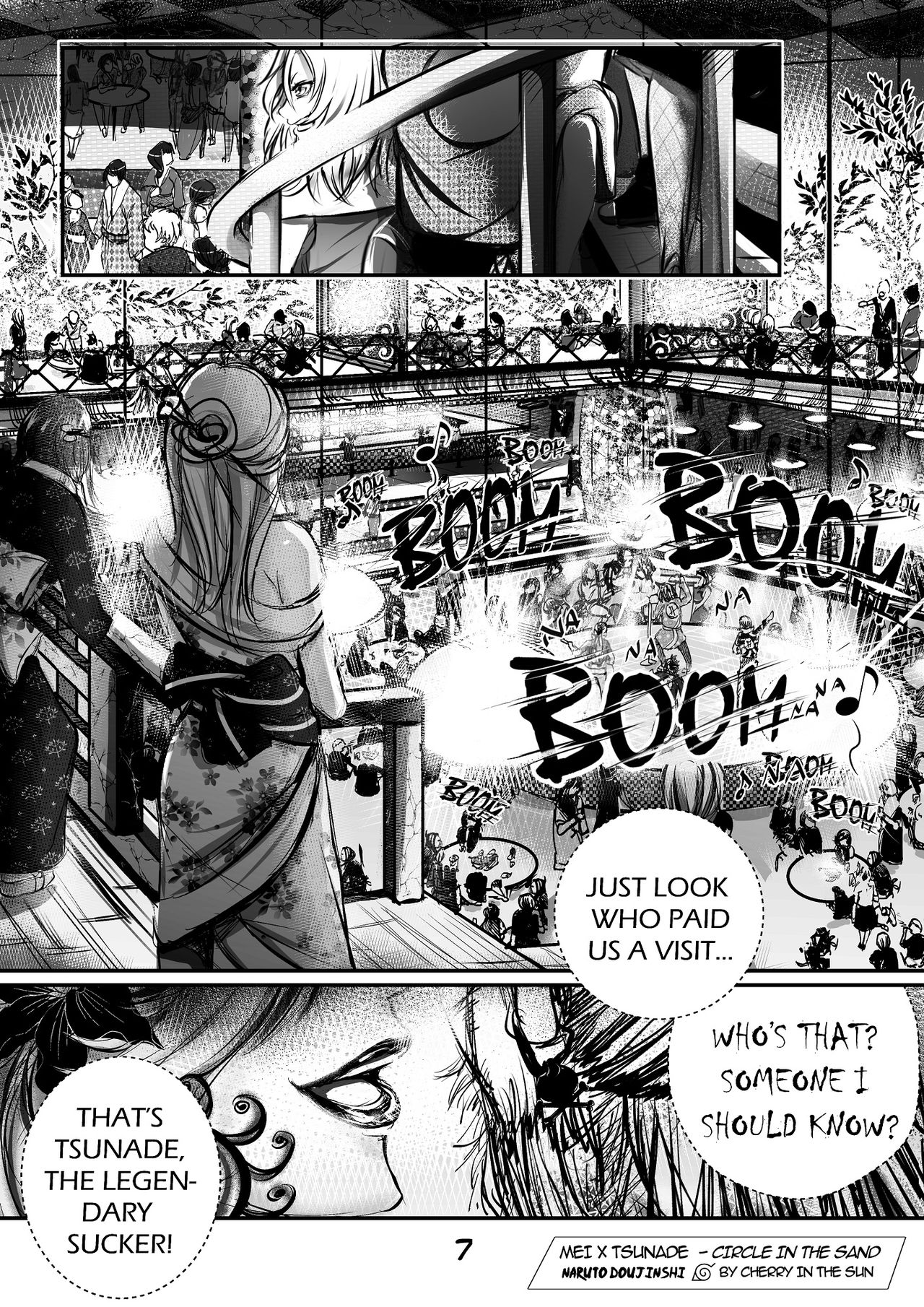 Mei x Tsunade-Circle in the Sand page 8 full