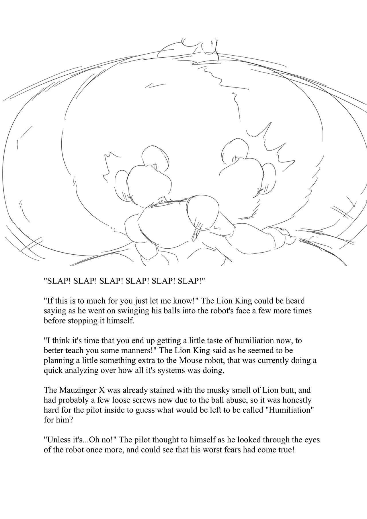Mauzinger X VS The Lion King! page 6 full
