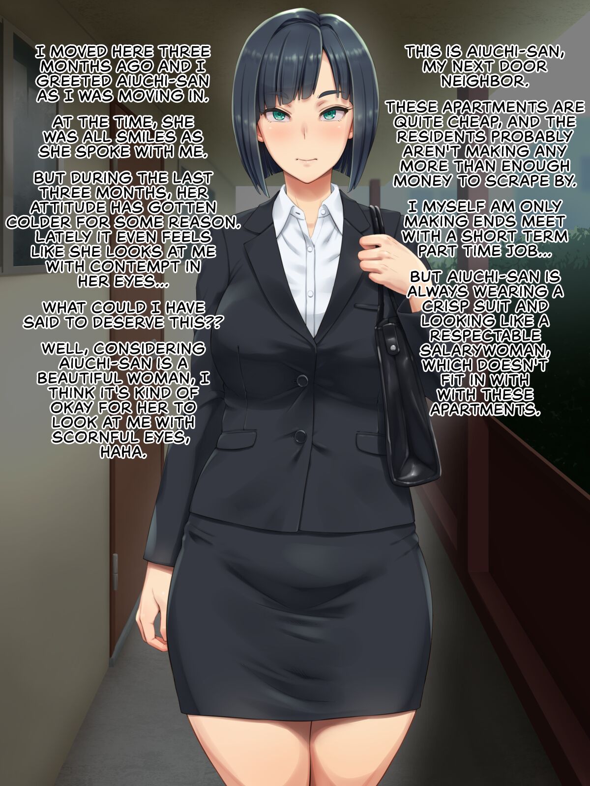 Tonari no Heya no OL-san wa Omoikomi ga Hageshi | The Office Lady Next Door Makes Extreme Assumptions page 4 full