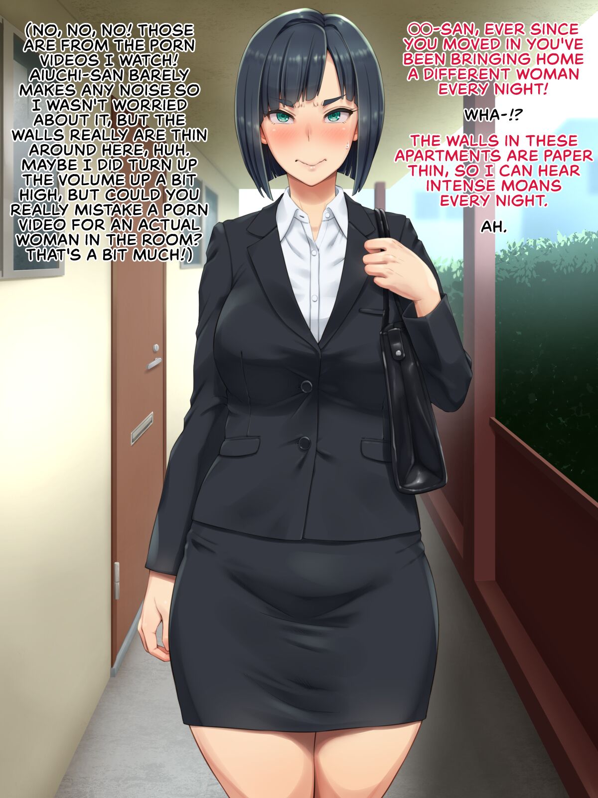 Tonari no Heya no OL-san wa Omoikomi ga Hageshi | The Office Lady Next Door Makes Extreme Assumptions page 8 full