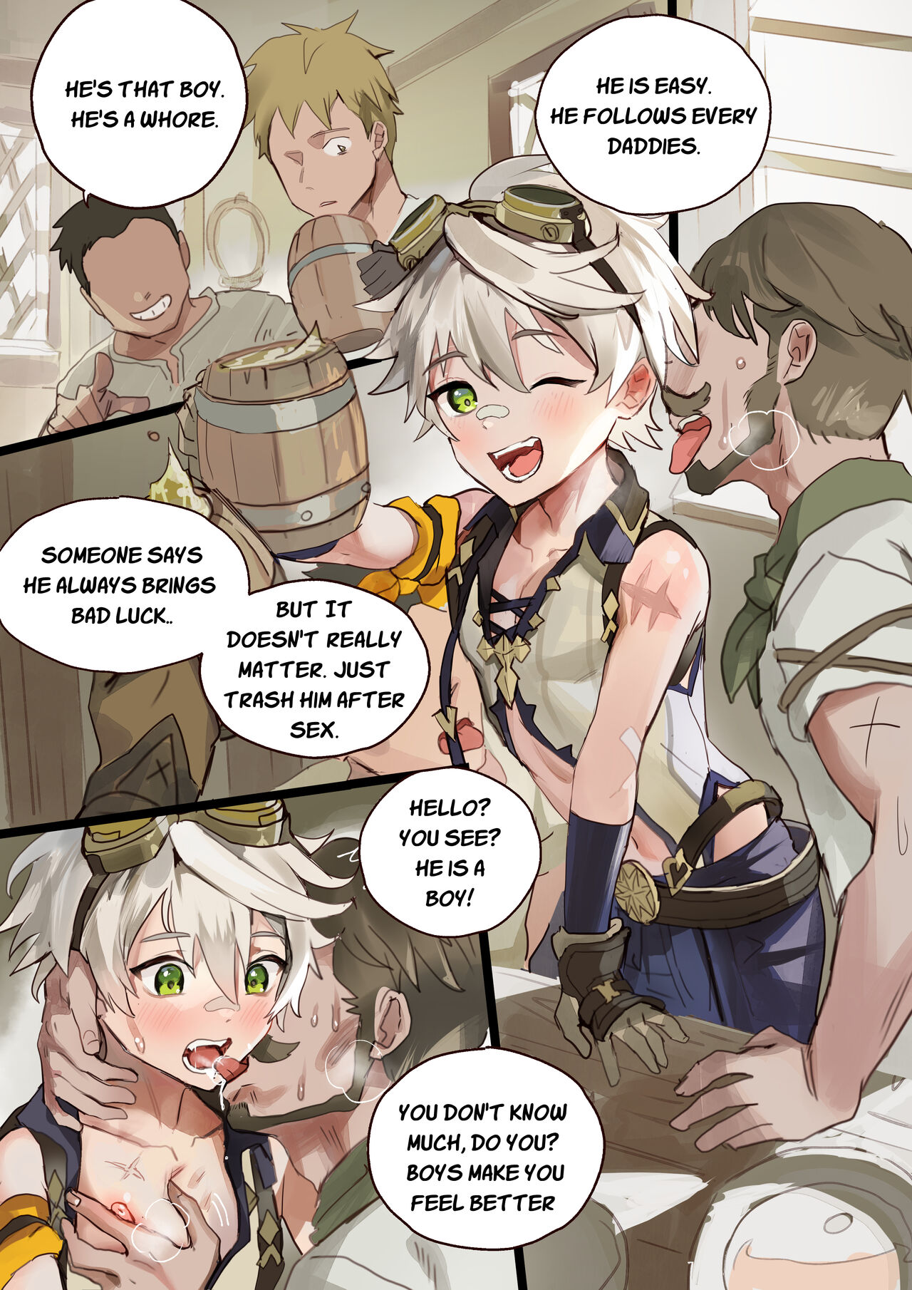 Bouken Boy In The Back Alley page 2 full