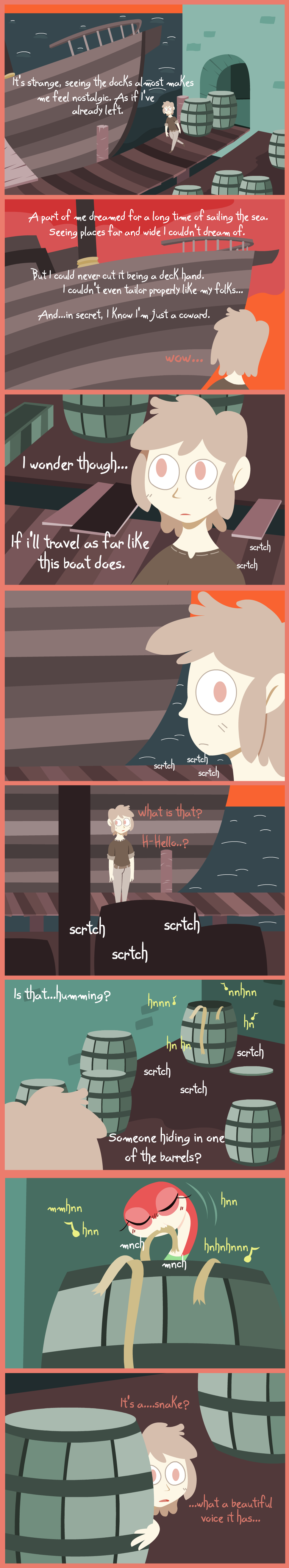 Tales of Advent - The Barrel Serpent  ongoing page 3 full