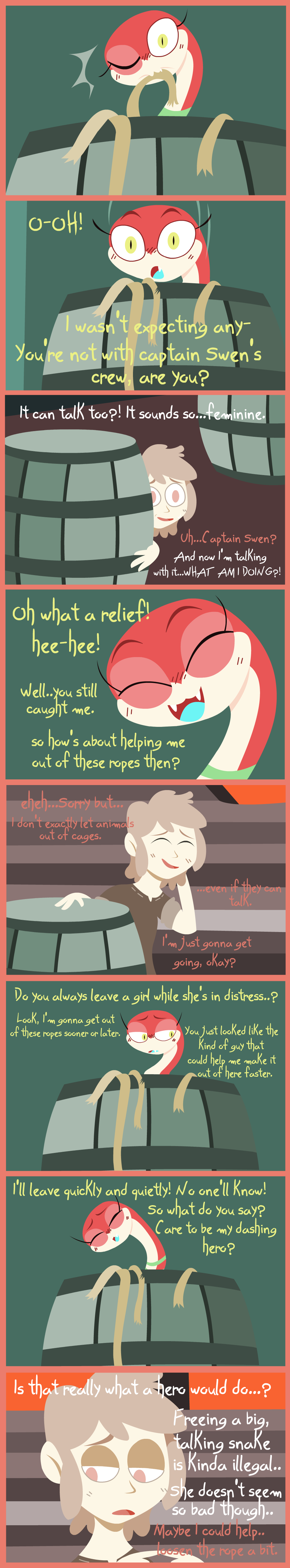 Tales of Advent - The Barrel Serpent  ongoing page 4 full