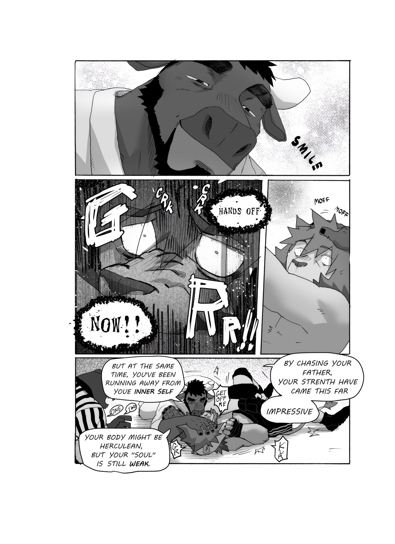 Bear Hug Battle  - Genshin vs YoungSoul page 10 full