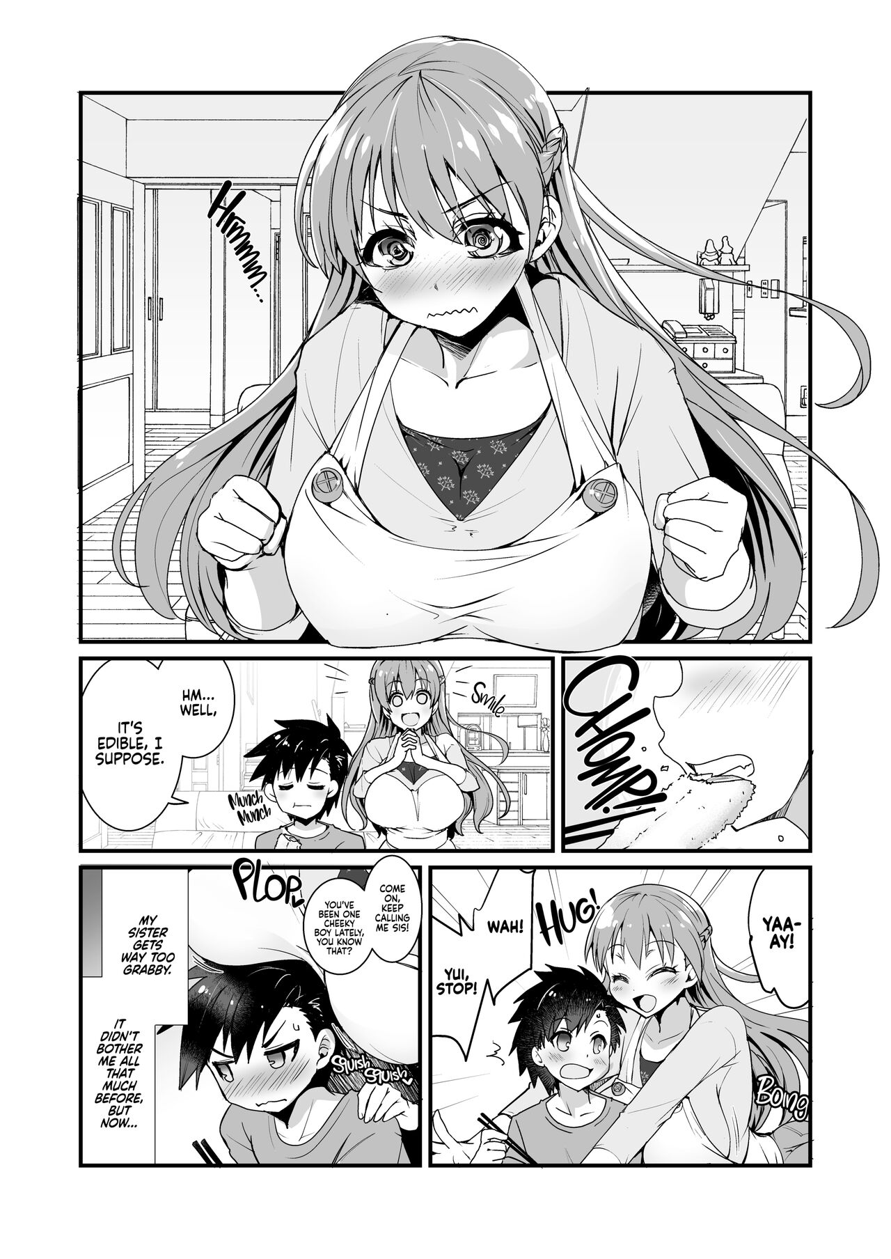 Kyonyuu no Onee-chan wa Suki desu ka? DREI | Do You Like Big Sis' Big Tits? DREI page 2 full