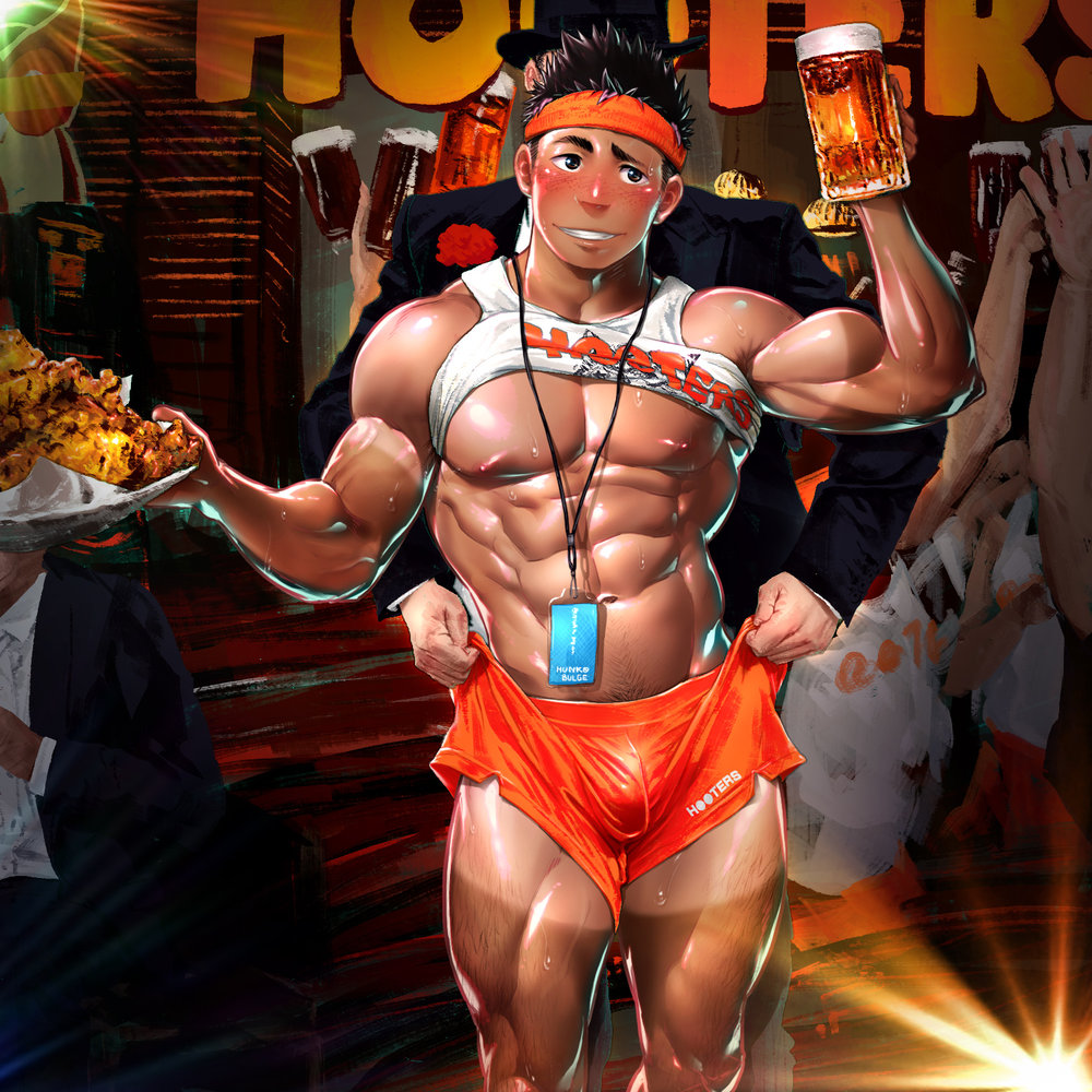 Hooters Men page 1 full