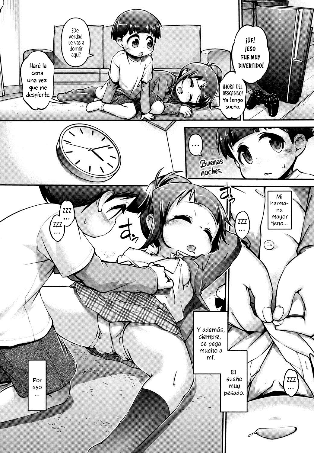 Onee-chan to Boku to Himitsu no... | El secreto entre mi hermana y yo... page 4 full
