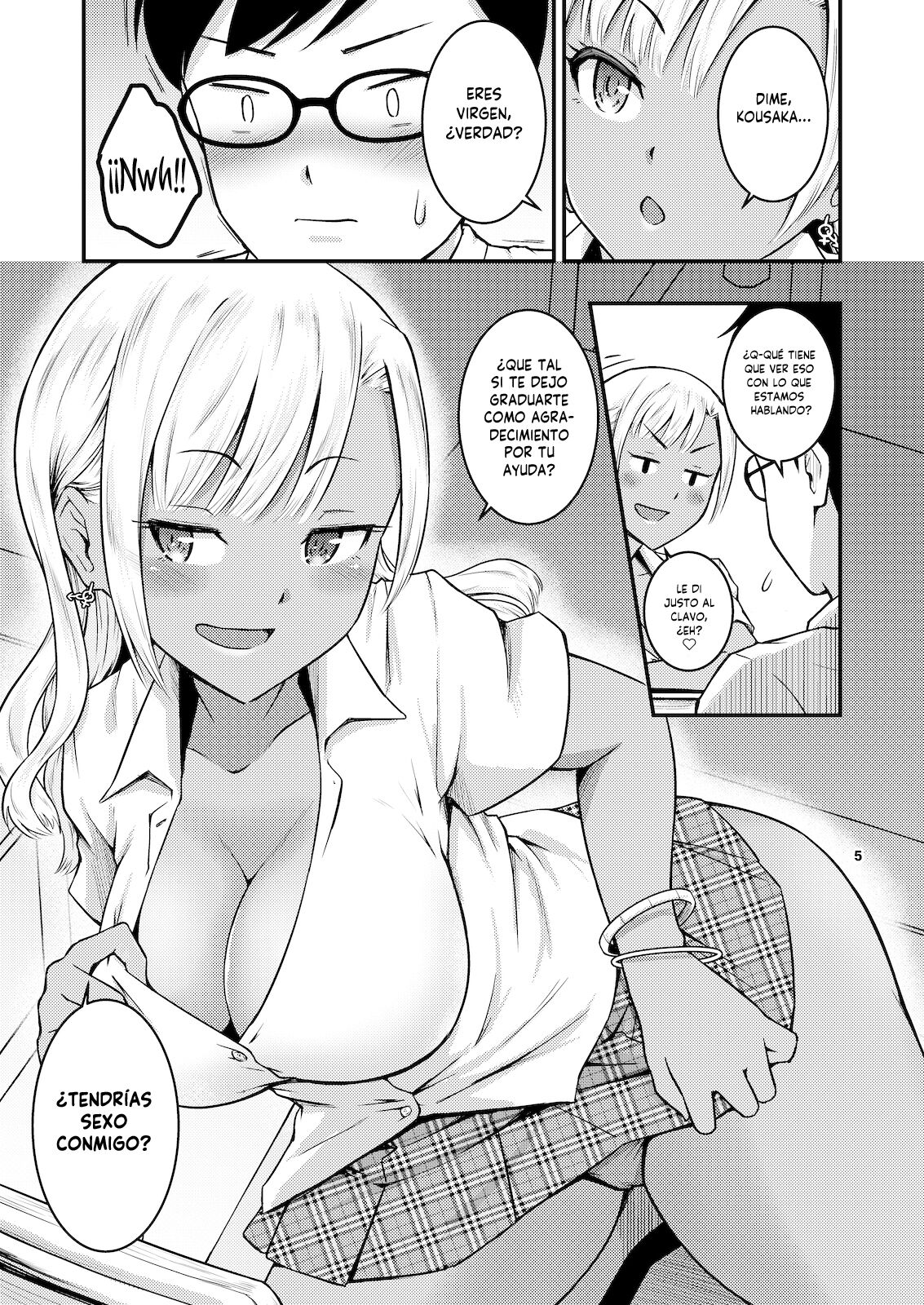 Kuro Gal-chan to Oshiri de Asobu Hon | Un Libro sobre Cómo Jugué con el Cuerpo y Ano de una Gyaru Morena page 4 full