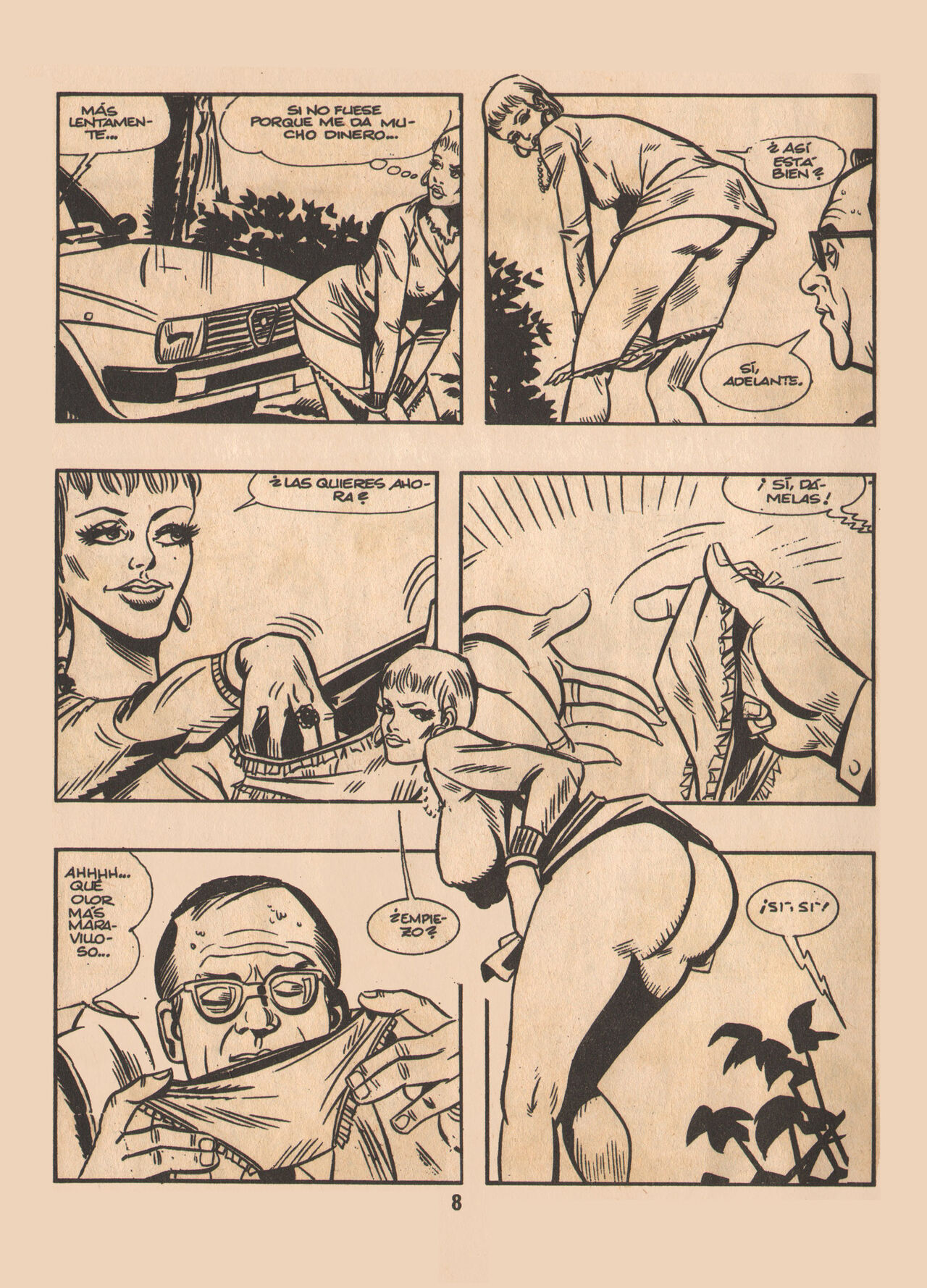 HAMPA 004 - Doble vida, El fetichista, El embrollo page 8 full