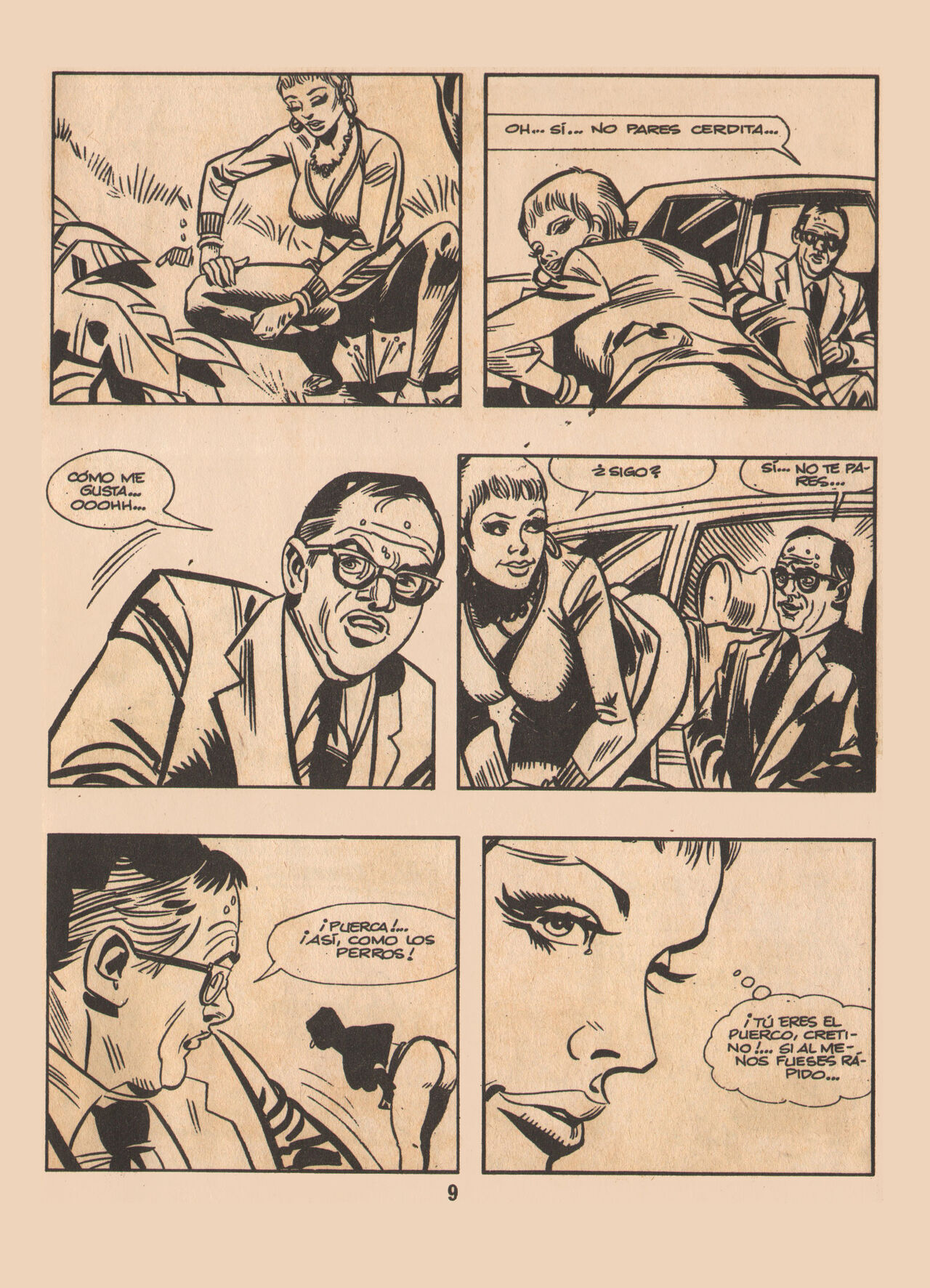 HAMPA 004 - Doble vida, El fetichista, El embrollo page 9 full