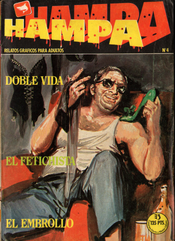 HAMPA 004 - Doble vida, El fetichista, El embrollo cover