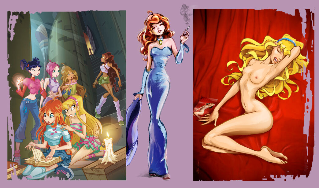 Winx Club concept art page 2 full
