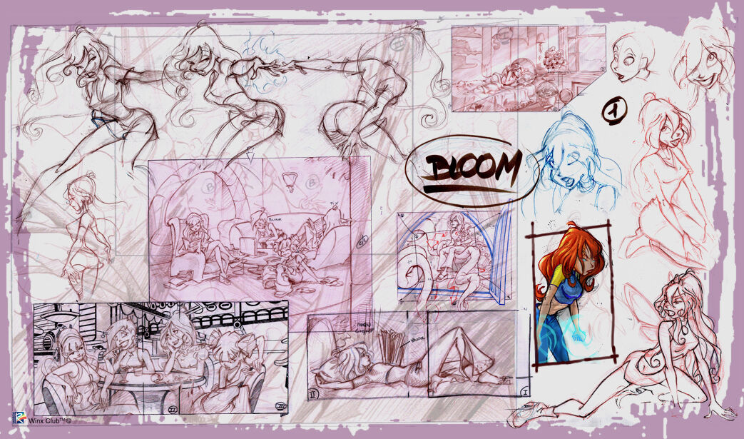 Winx Club concept art page 4 full