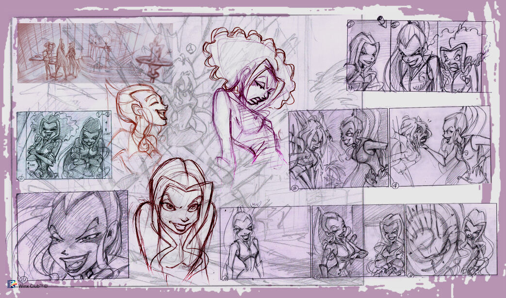 Winx Club concept art page 5 full