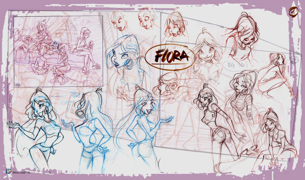Winx Club concept art page 6 full