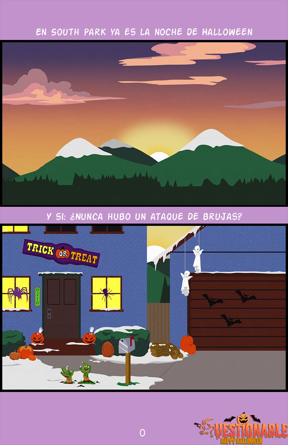 South Park Halloween Comic page 2 full