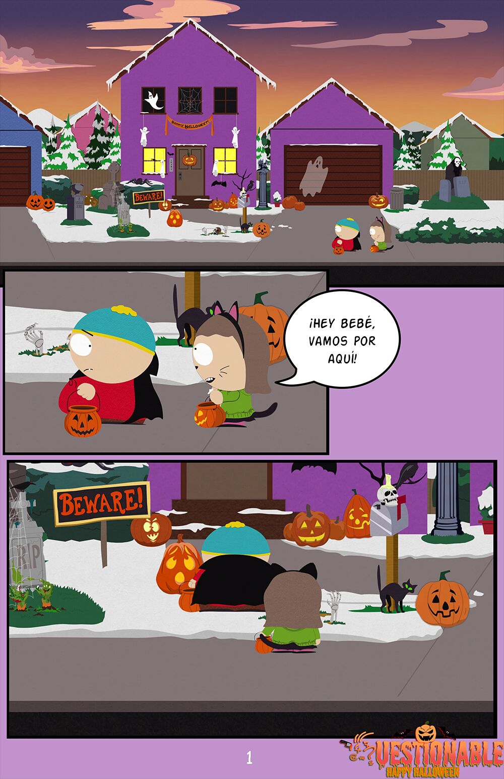 South Park Halloween Comic page 3 full