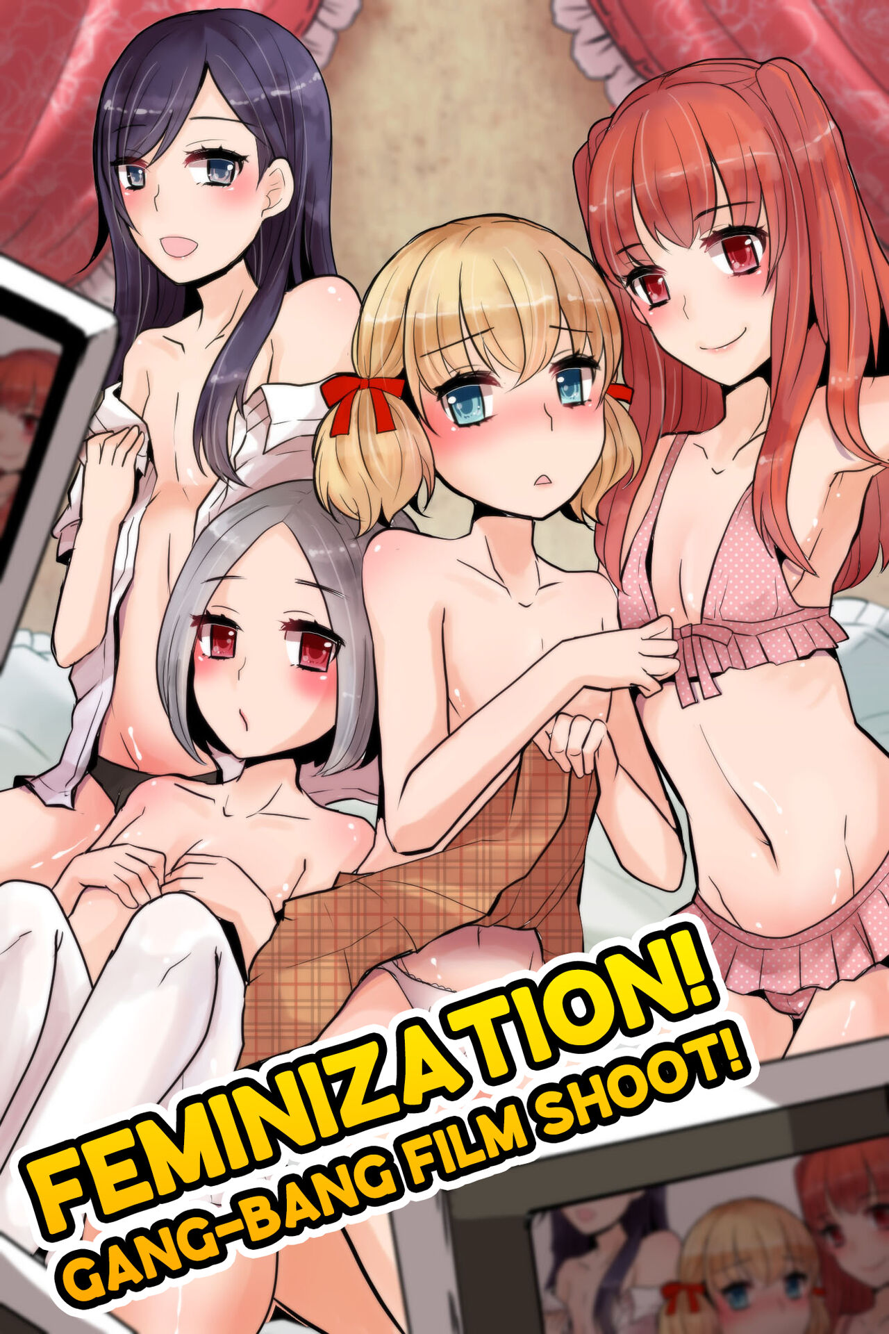 Mesuochi! Rankou Satsueikai ~Boku Otoko na no ni Kanjichau...!~ page 1 full