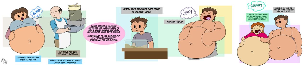 Sam's Cooking Sequence + Keia's Quirk Strikes Back page 1 full