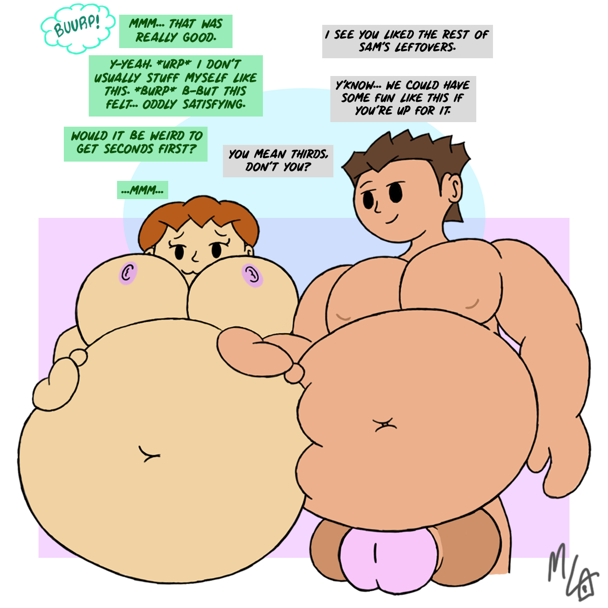 Sam's Cooking Sequence + Keia's Quirk Strikes Back page 7 full