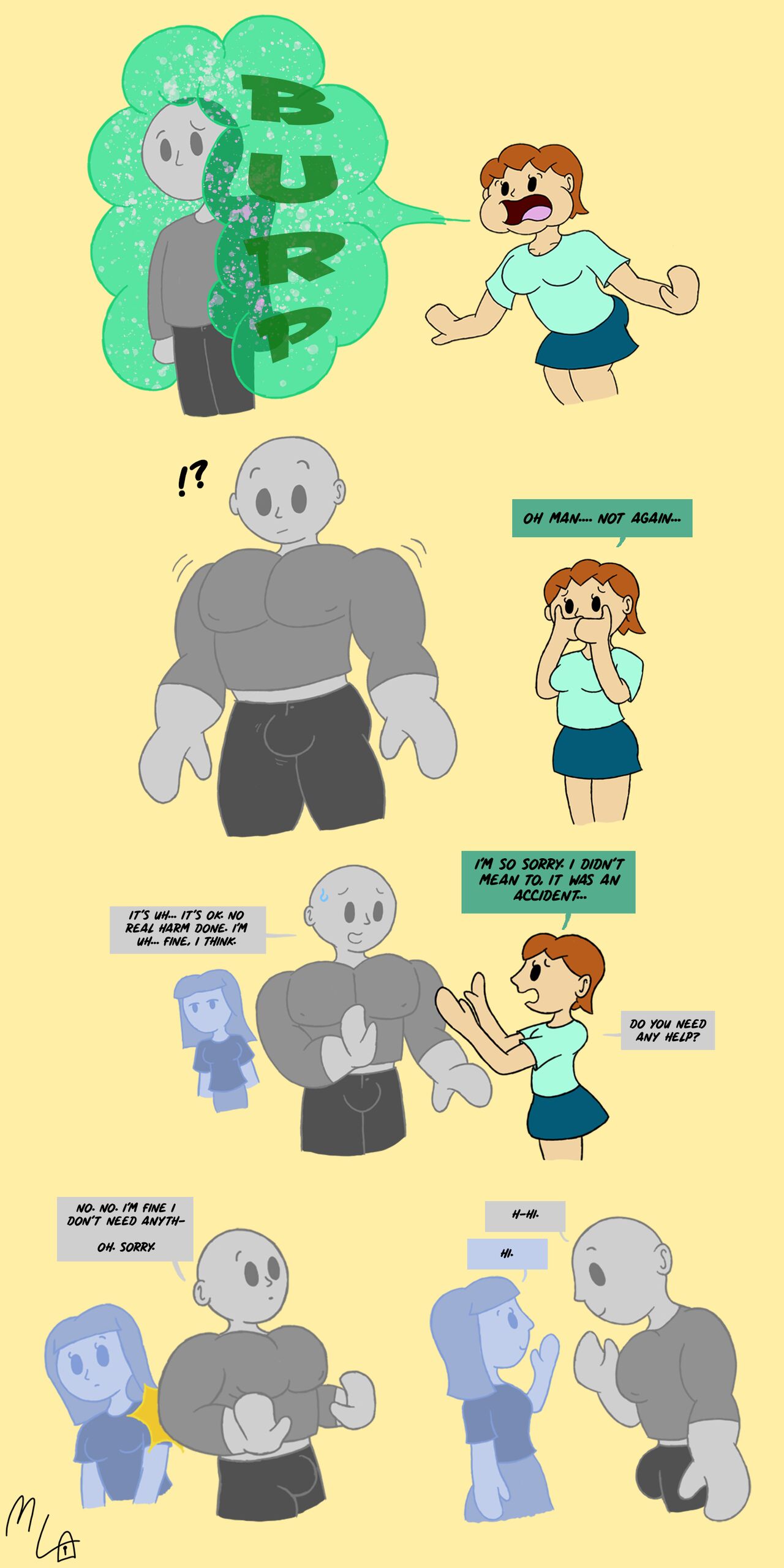 Sam's Cooking Sequence + Keia's Quirk Strikes Back page 8 full