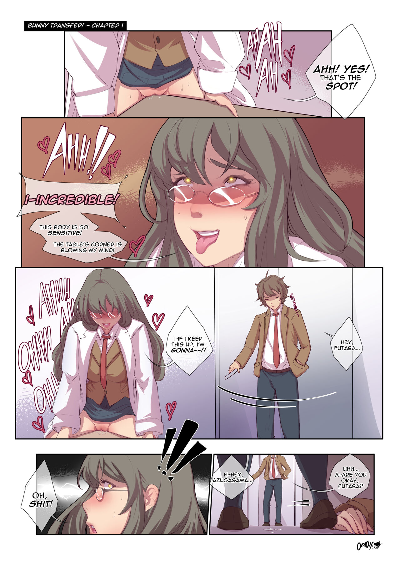 Bunny Transfer! page 1 full