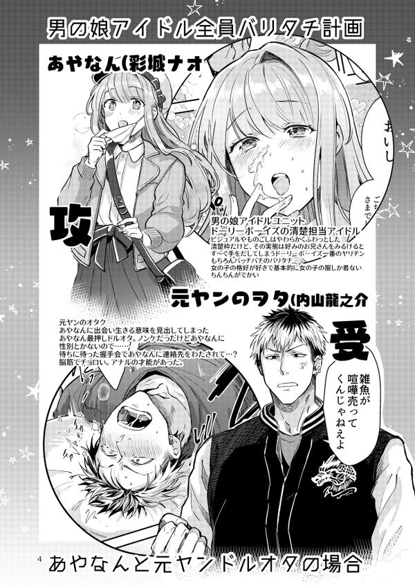 男の娘アイドル全員バリタチ計画vol2 page 2 full