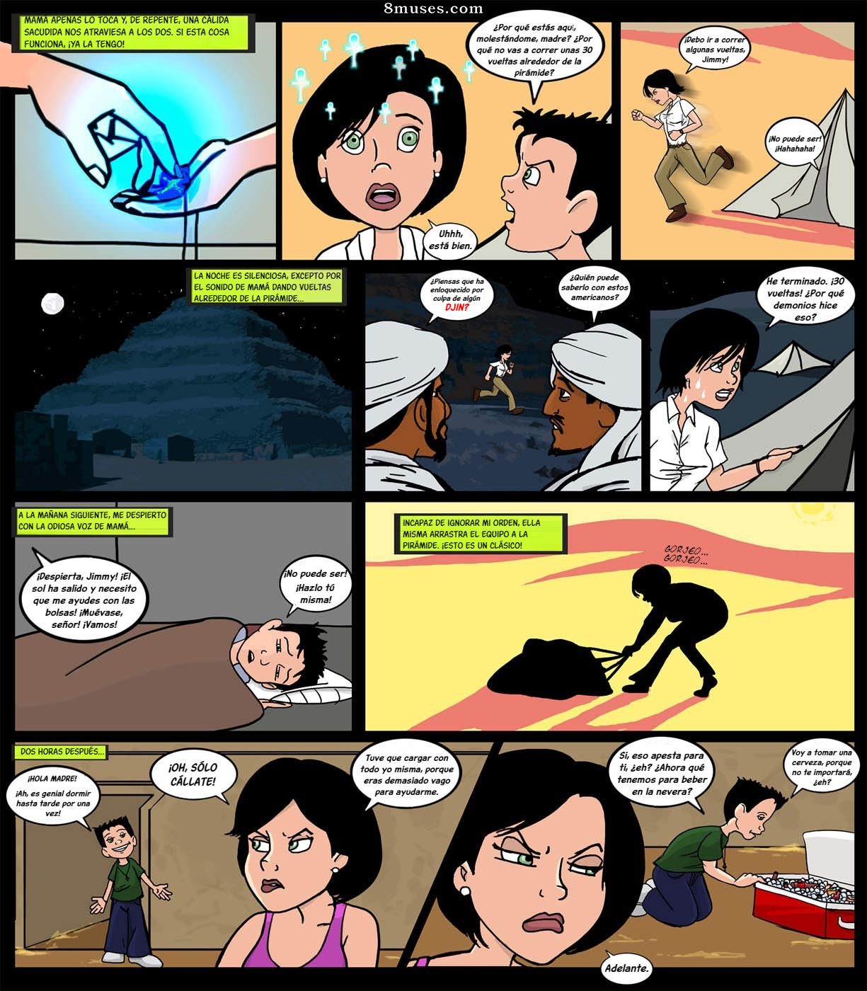 Egyptian Magic page 6 full