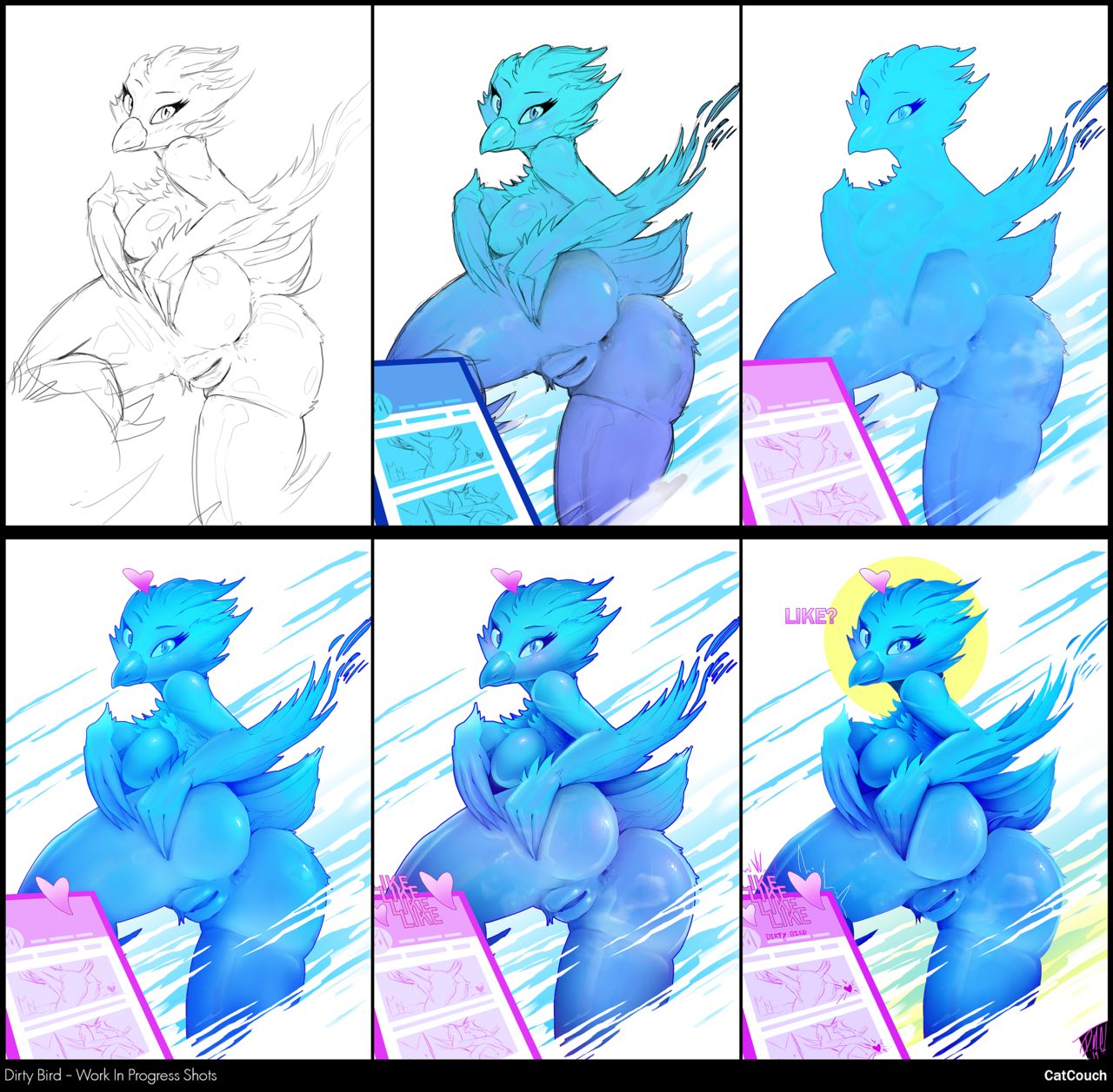 Catcouch Art Archive! 1998-2000 &amp; 2007-2019 Part 1 page 7 full