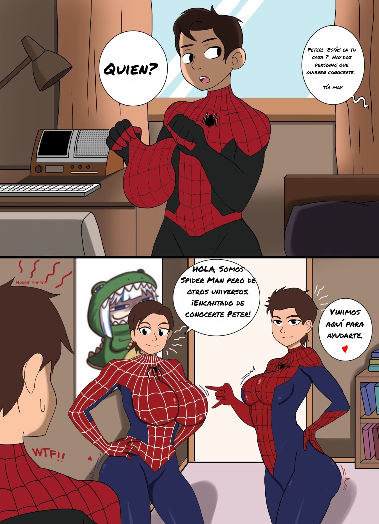 Spider-Man: No Way Home page 1 full