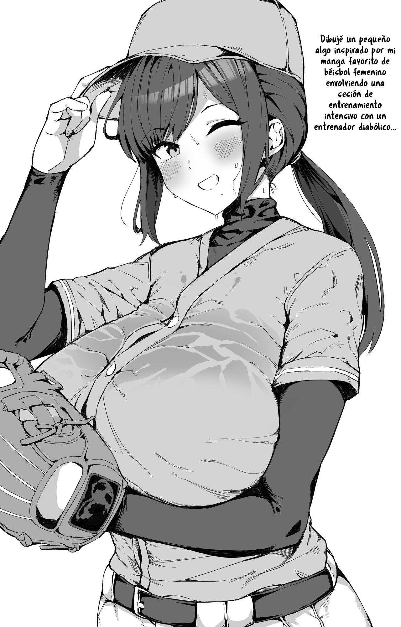 Tokkun Suki na Yakyuubu-chan | Baseball-chan Loves Special Training page 8 full