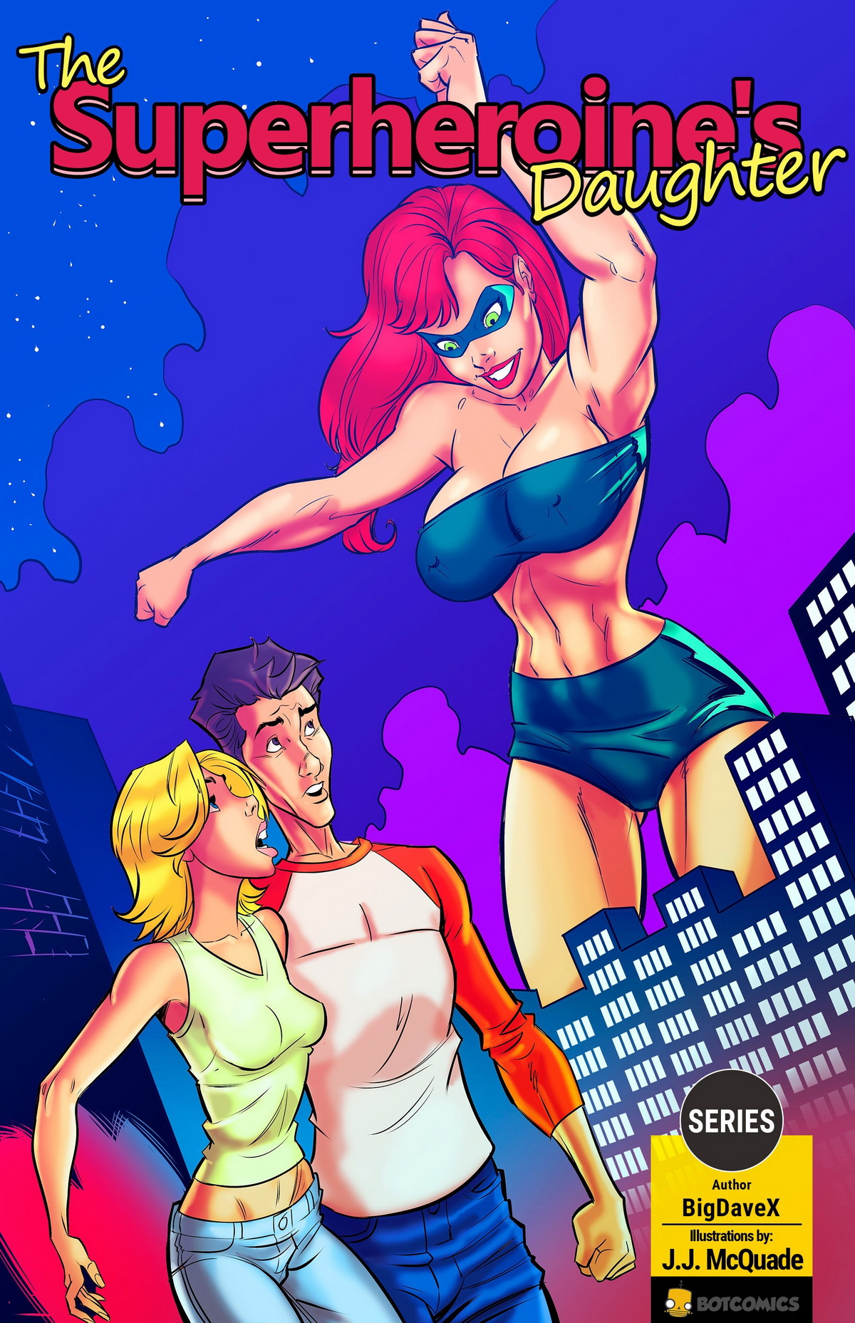 BotComics - The Superheroine’s Daughter 1-3 page 1 full