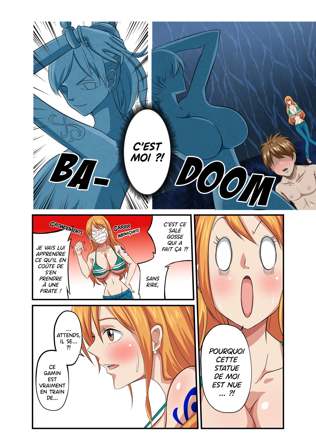 Dorobouneko no Douzou no Mae de | Face à la statue de la voleuse page 4 full